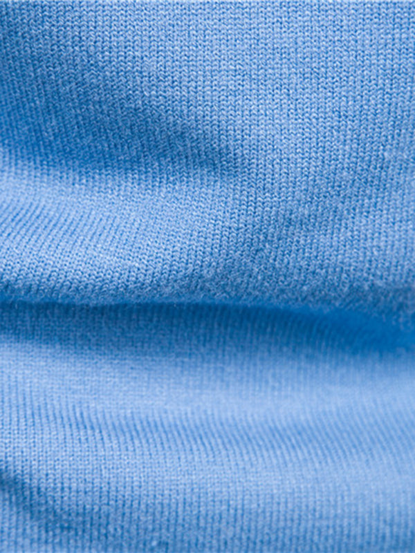 Laurent Beaumont — Turtleneck Men's Pullover Sweater Casual Knitwear, alternate view 10