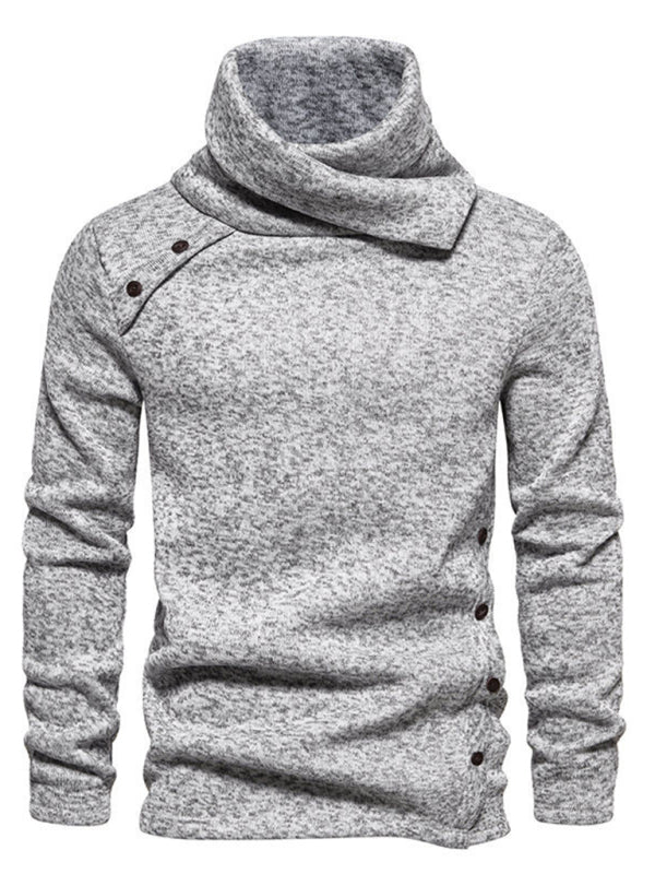 Reese Moreau — New high collar British style warm casual pile collar top, alternate view 6
