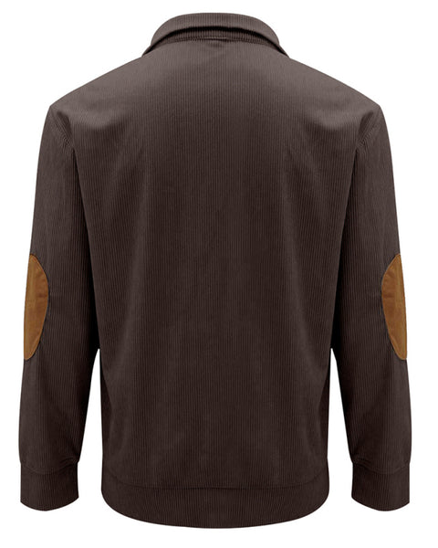Men's Casual Outdoor Jacket Casual Stand Collar Long Sleeve Sweatshirt