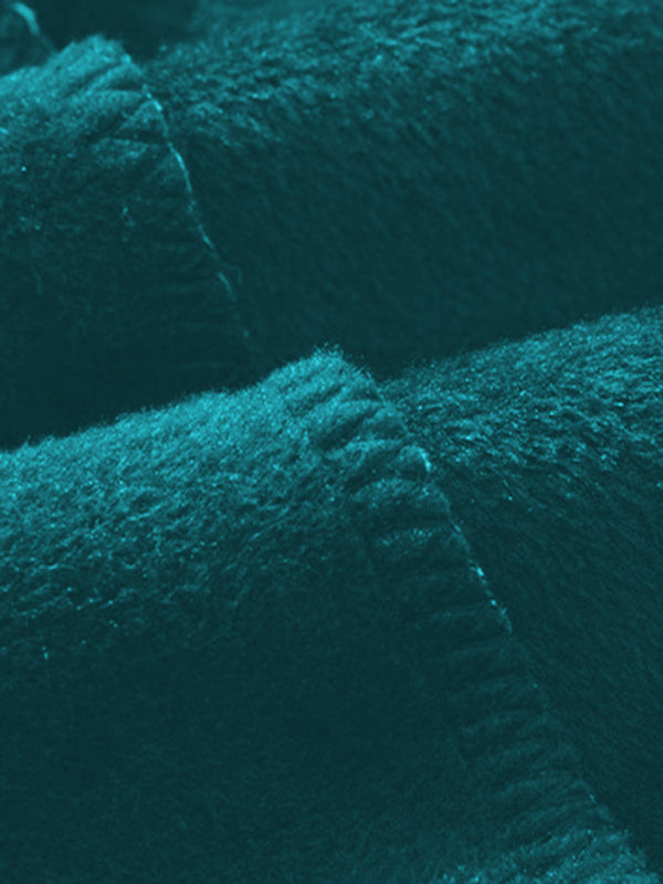 Victor Beaumont — Men's new half turtleneck plus velvet slim long-sleeved sweater, alternate view 2