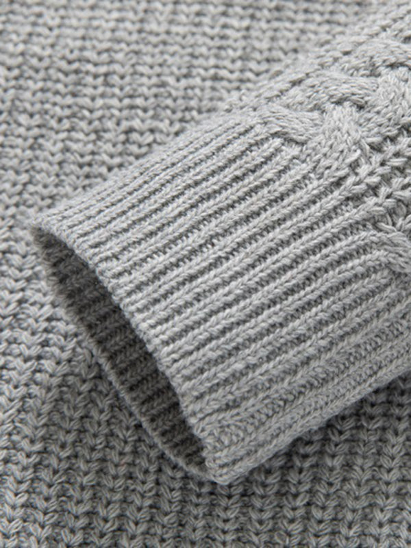 William Beaumont — Men's Cable Knit Sleeveless Sweater, alternate view 2