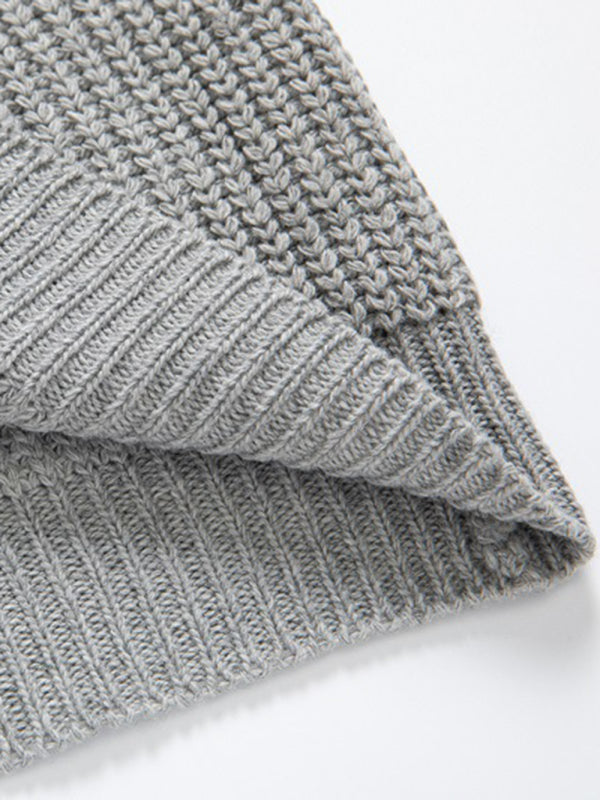 William Beaumont — Men's Cable Knit Sleeveless Sweater, alternate view 3