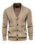 Men's Fashion Self Design Knit Cardigan