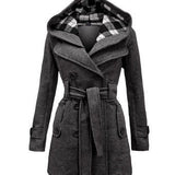 Joséphine™- Elegant Hooded Coat - Opulent EmpireJoséphine™- Elegant Hooded CoatOpulent EmpireClothing