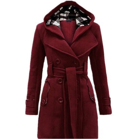 Joséphine™- Elegant Hooded Coat - Opulent EmpireJoséphine™- Elegant Hooded CoatOpulent EmpireClothing