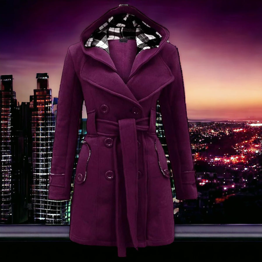 Joséphine™- Elegant Hooded Coat - Opulent EmpireJoséphine™- Elegant Hooded CoatOpulent EmpireClothing