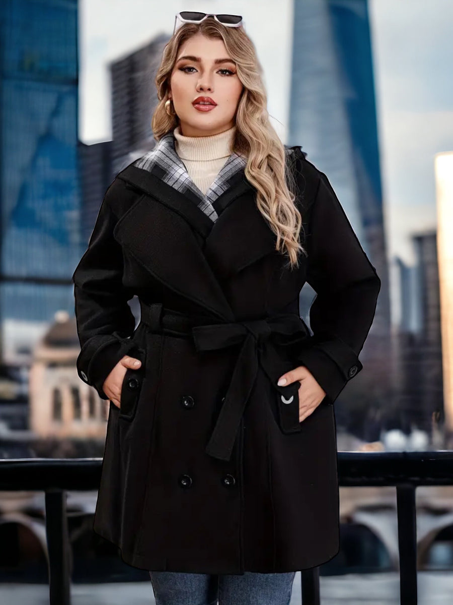 Joséphine™- Elegant Hooded Coat - Opulent EmpireJoséphine™- Elegant Hooded CoatOpulent EmpireClothing