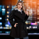 Joséphine™- Elegant Hooded Coat - Opulent EmpireJoséphine™- Elegant Hooded CoatOpulent EmpireClothing