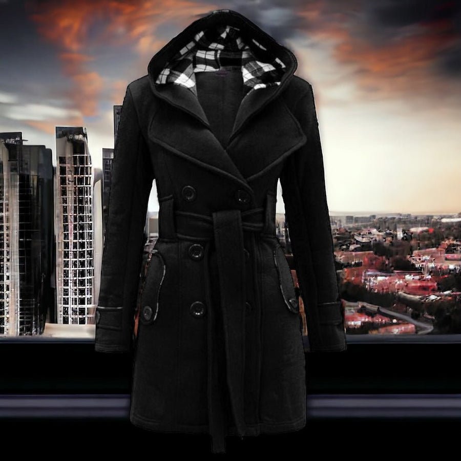 Joséphine™- Elegant Hooded Coat - Opulent EmpireJoséphine™- Elegant Hooded CoatOpulent EmpireClothing