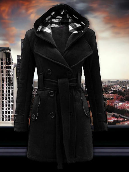 Joséphine™- Elegant Hooded Coat - Opulent EmpireJoséphine™- Elegant Hooded CoatOpulent EmpireClothing