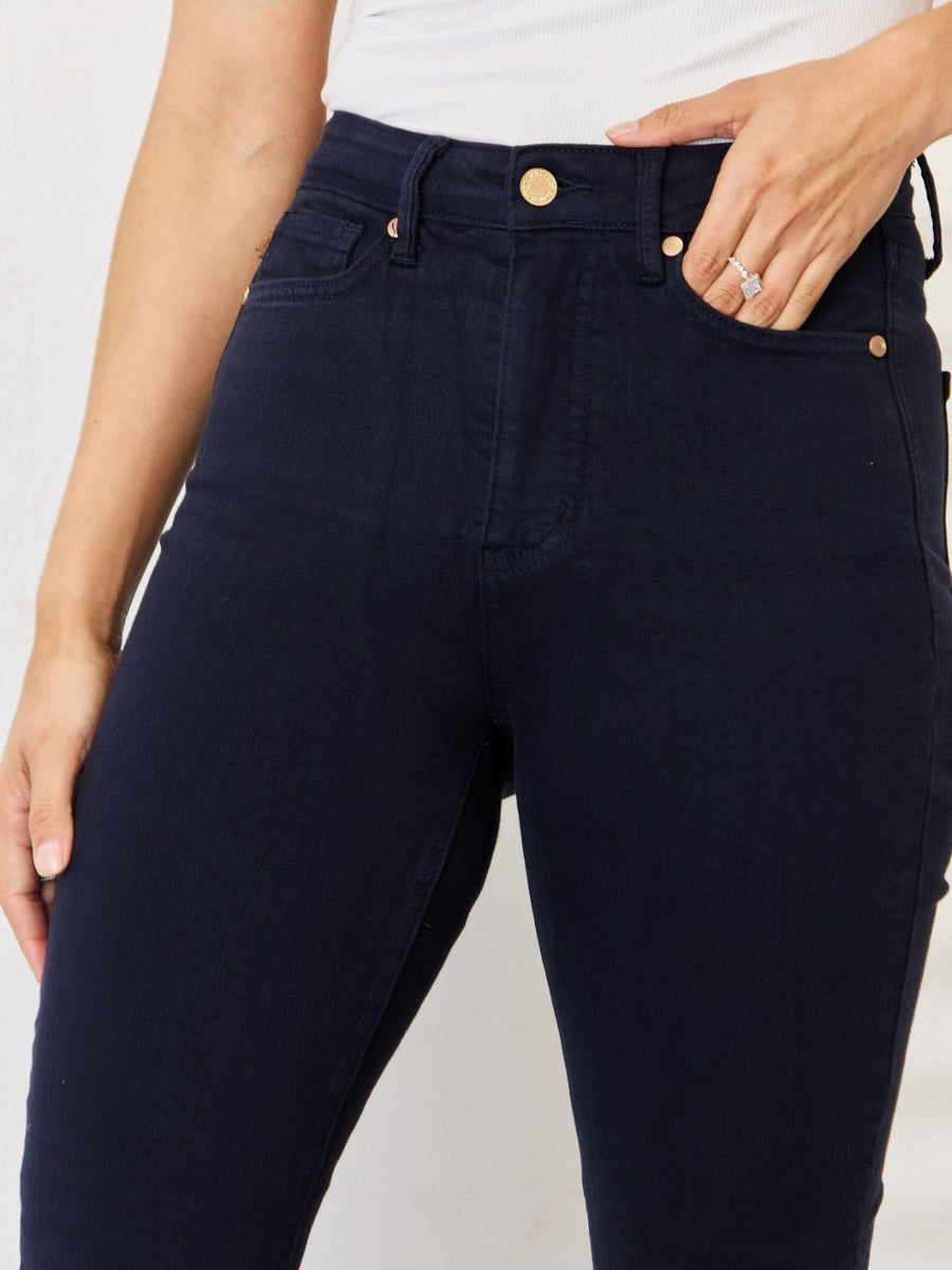 Judy Blue Full Size Garment Dyed Tummy Control Skinny Jeans - Opulent EmpireJudy Blue Full Size Garment Dyed Tummy Control Skinny JeansOpulent Empire