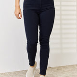 Judy Blue Full Size Garment Dyed Tummy Control Skinny Jeans - Opulent EmpireJudy Blue Full Size Garment Dyed Tummy Control Skinny JeansOpulent Empire