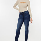 Kancan Mid Rise Gradient Skinny Jeans - Opulent EmpireKancan Mid Rise Gradient Skinny JeansOpulent Empire