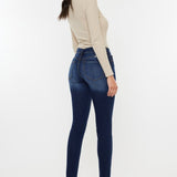 Kancan Mid Rise Gradient Skinny Jeans - Opulent EmpireKancan Mid Rise Gradient Skinny JeansOpulent Empire