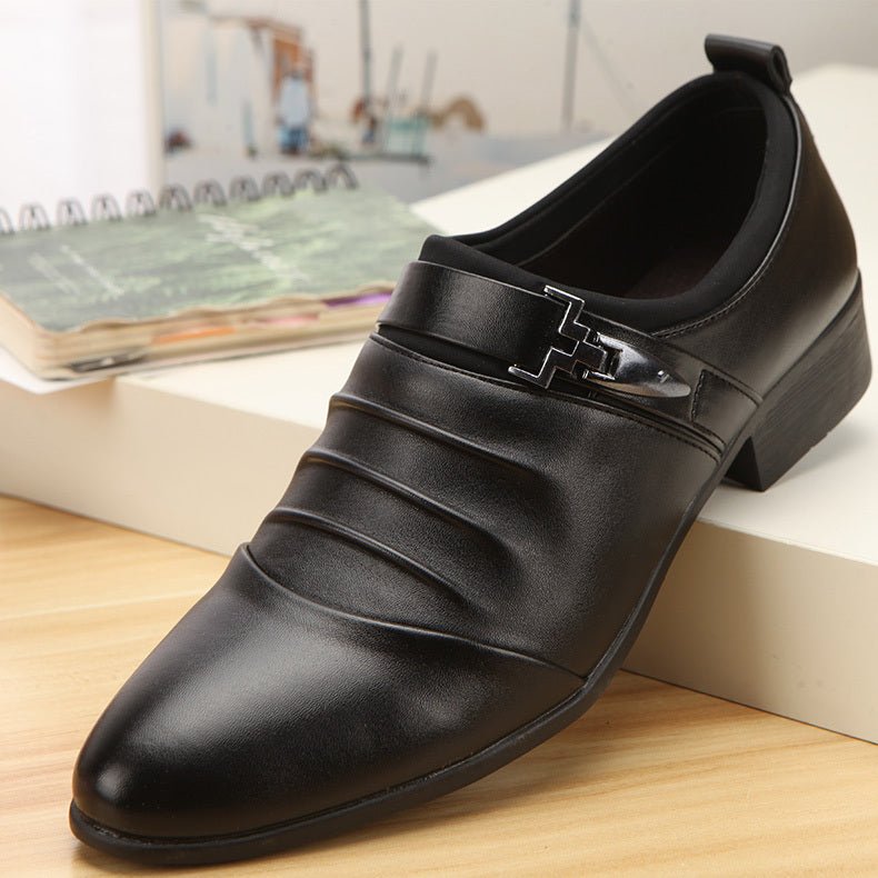 Korean Version Black Wedding Shoes Popular Men''s Shoes Pointed - Opulent EmpireKorean Version Black Wedding Shoes Popular Men''s Shoes PointedOpulent Empire0