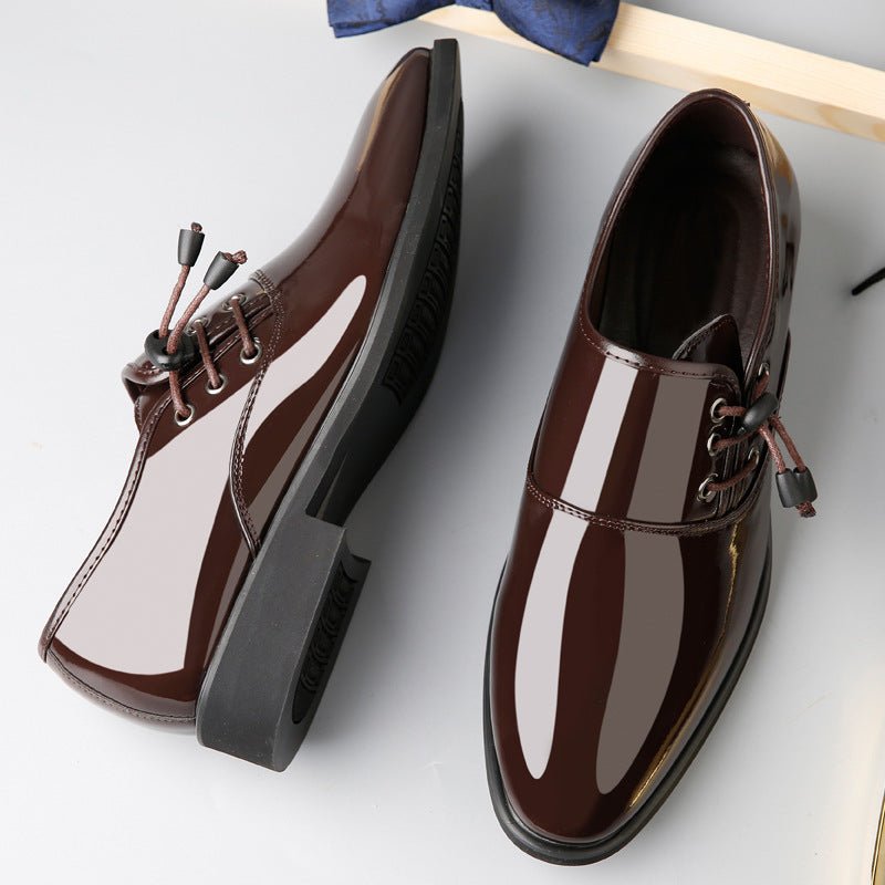 Lace-Up Leather Shoes Men Business Casual Shoes Men - Opulent EmpireLace-Up Leather Shoes Men Business Casual Shoes MenOpulent Empire0