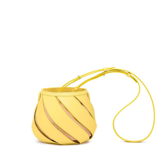 Lantern bag curve hollow-out design fashion simple niche crowdsourcing - Opulent Empire