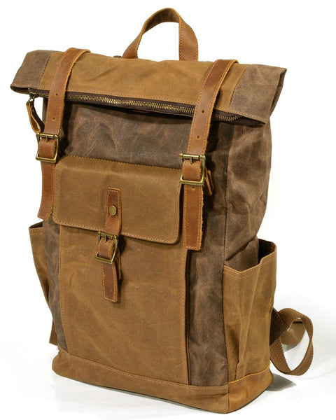 Large capacity waterproof canvas bag - Opulent EmpireLarge capacity waterproof canvas bagOpulent EmpireMen Backpack