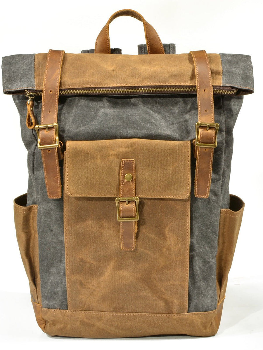 Large capacity waterproof canvas bag - Opulent EmpireLarge capacity waterproof canvas bagOpulent EmpireMen Backpack