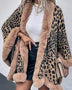 Leopard Open Front Poncho - Opulent EmpireLeopard Open Front PonchoOpulent EmpireClothing