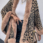 Leopard Open Front Poncho - Opulent EmpireLeopard Open Front PonchoOpulent EmpireClothing