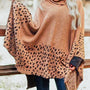 Leopard Turtleneck Poncho - Opulent EmpireLeopard Turtleneck PonchoOpulent EmpireClothing