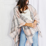 Leto Punch of Plaid Lightweight Poncho - Opulent EmpireLeto Punch of Plaid Lightweight PonchoOpulent EmpireClothing