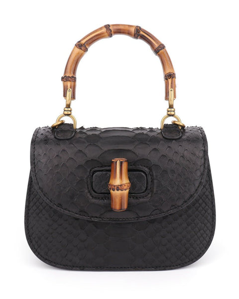 Light luxury python leather women's handmade bag - Opulent Empire