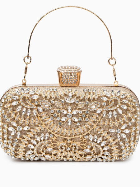 Luxurious Flower Clutch Bag - Opulent Empire