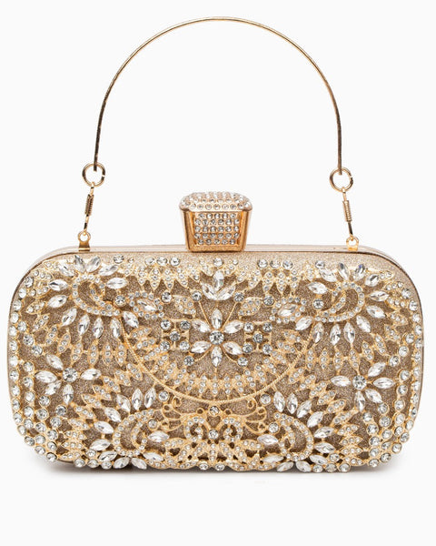 Luxurious Flower Clutch Bag