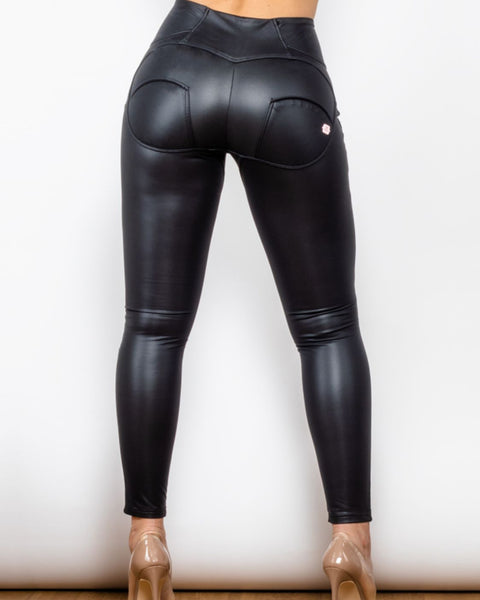 Matte PU Leather Long Pants - Opulent EmpireMatte PU Leather Long PantsOpulent Empire