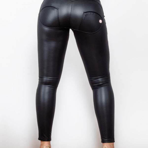 Matte PU Leather Long Pants - Opulent EmpireMatte PU Leather Long PantsOpulent Empire