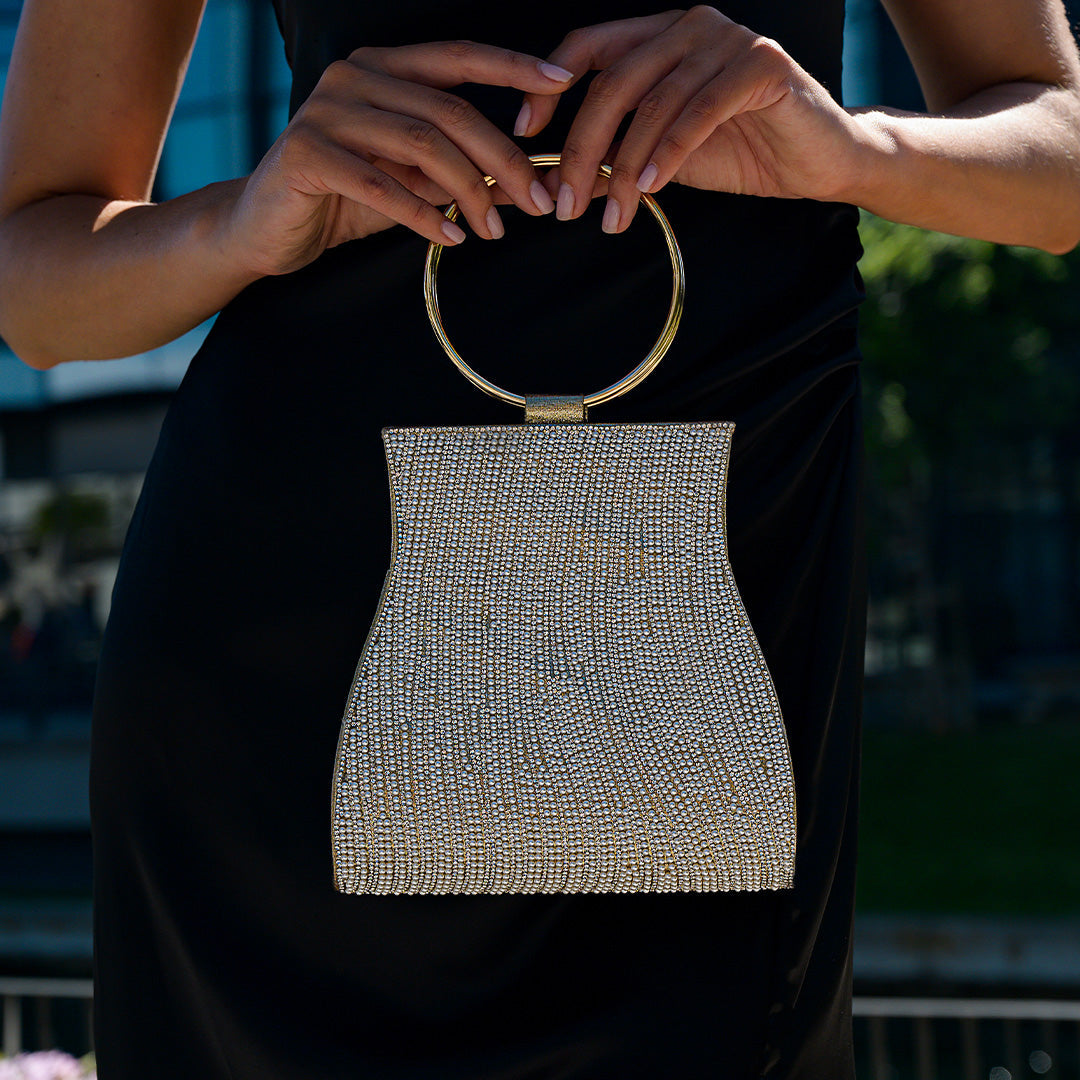 Meghan — Rhinestones Handbag, alternate view 3
