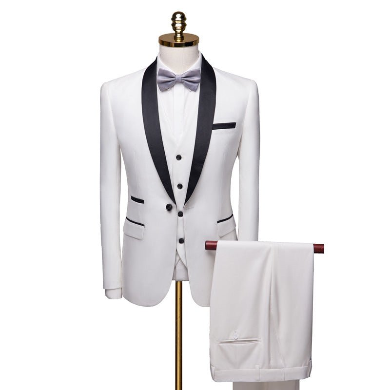 Men 3 Pieces Suit Set Men Wedding Suits Groom Tuxedos - Opulent EmpireMen 3 Pieces Suit Set Men Wedding Suits Groom TuxedosOpulent EmpireClothing