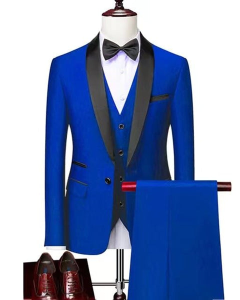 Men 3 Pieces Suit Set Men Wedding Suits Groom Tuxedos - Opulent EmpireMen 3 Pieces Suit Set Men Wedding Suits Groom TuxedosOpulent EmpireClothing