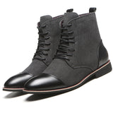 Men's Boots Plus Size New Canvas Martin Boots - Opulent EmpireMen's Boots Plus Size New Canvas Martin BootsOpulent EmpireMen shoes