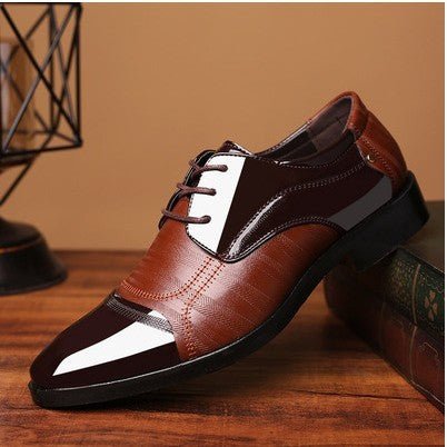 Men's Business Formal Wear Casual British Leather Shoes - Opulent EmpireMen's Business Formal Wear Casual British Leather ShoesOpulent Empire0