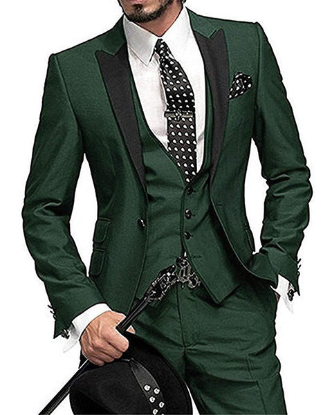 Men's Three-piece Suit Bridegroom Best Man Wedding Suit Men - Opulent EmpireMen's Three-piece Suit Bridegroom Best Man Wedding Suit MenOpulent EmpireClothing