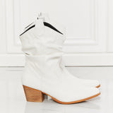 MMShoes Better in Texas Scrunch Cowboy Boots in White - Opulent EmpireMMShoes Better in Texas Scrunch Cowboy Boots in WhiteOpulent Empire