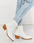 MMShoes Watertower Town Faux Leather Western Ankle Boots in White - Opulent EmpireMMShoes Watertower Town Faux Leather Western Ankle Boots in WhiteOpulent Empire