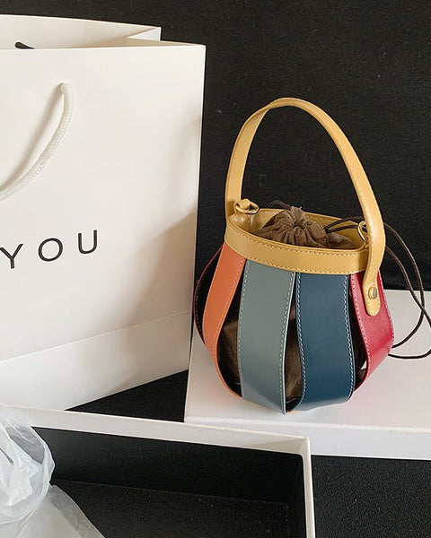 Net red portable bucket bag