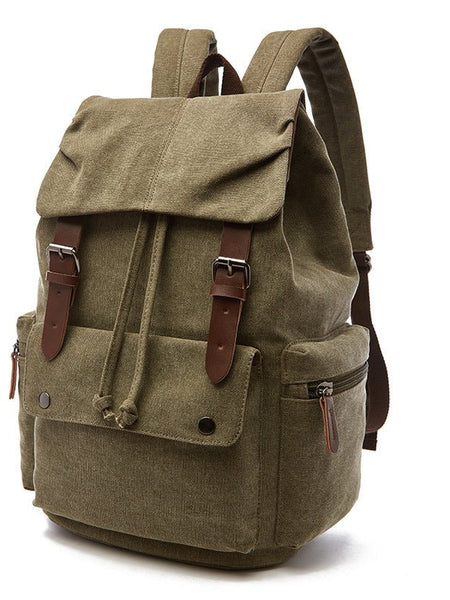 New Canvas Travel Backpack - Opulent EmpireNew Canvas Travel BackpackOpulent EmpireMen Backpack