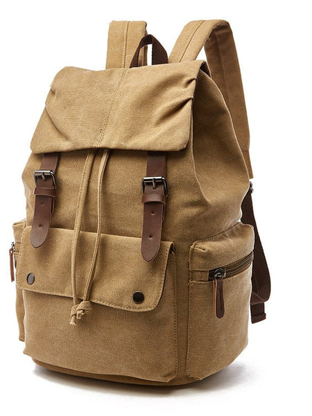 New Canvas Travel Backpack - Opulent EmpireNew Canvas Travel BackpackOpulent EmpireMen Backpack