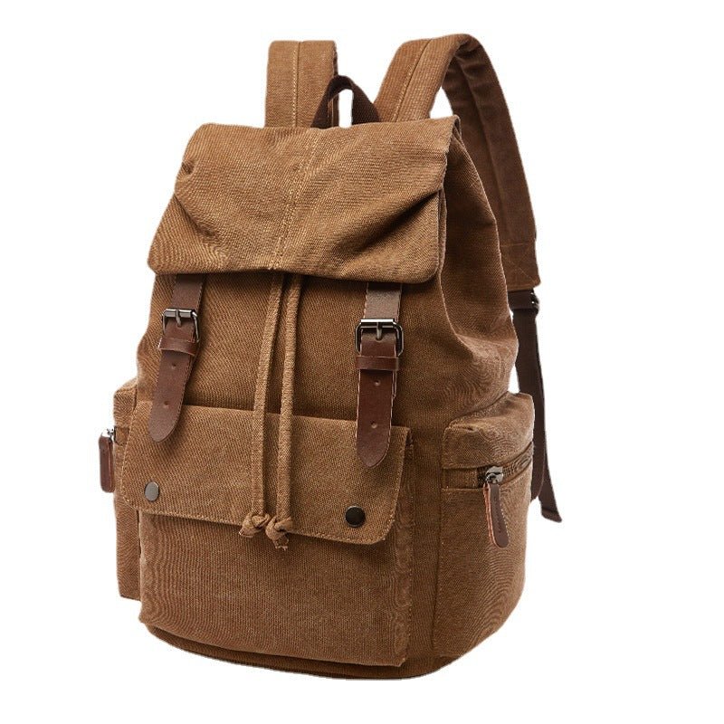 New Canvas Travel Backpack - Opulent EmpireNew Canvas Travel BackpackOpulent EmpireMen Backpack