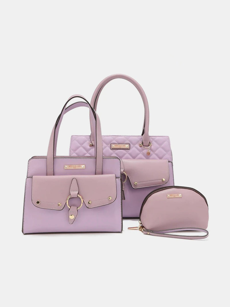 Nicole Lee® 3 Piece Handbag Set - Opulent EmpireNicole Lee® 3 Piece Handbag SetOpulent Empire