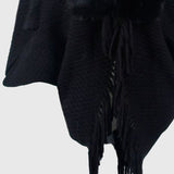 Open Front Fringe Hem Poncho - Opulent EmpireOpen Front Fringe Hem PonchoOpulent EmpireClothing