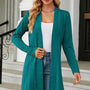 Open Front Long Sleeve Cardigan - Opulent EmpireOpen Front Long Sleeve CardiganOpulent Empire