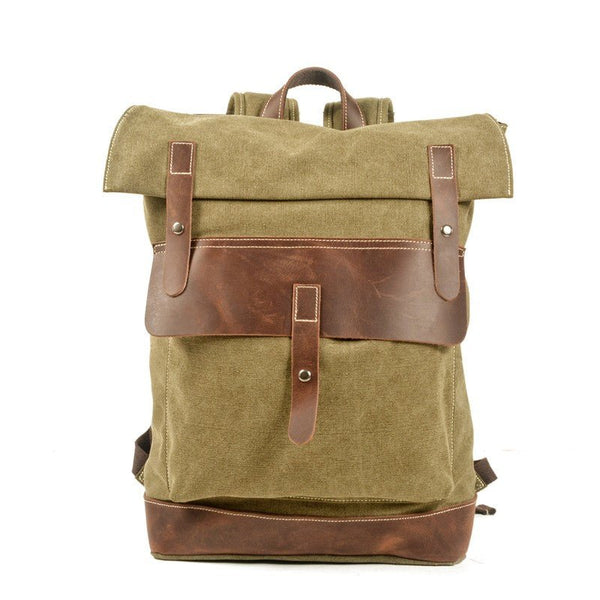 Outdoor Military Canvas Backpack For Outdoor Travel - Opulent EmpireOutdoor Military Canvas Backpack For Outdoor TravelOpulent EmpireMen Backpack