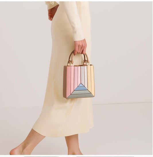 Elara™ | Pleated One-Shoulder Handbag - Opulent Empire