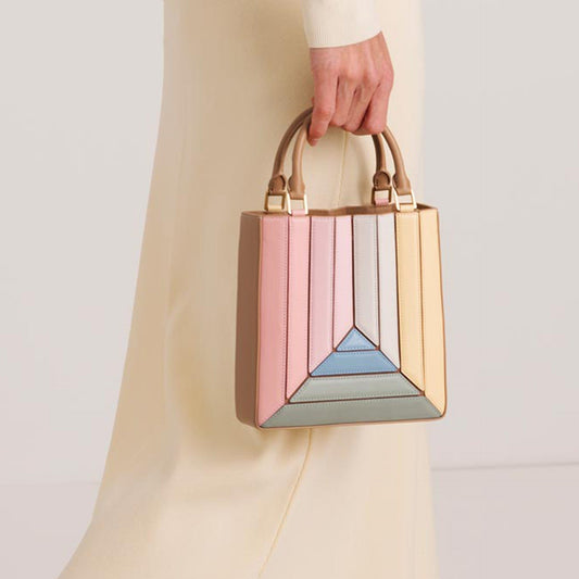 Elara™ | Pleated One-Shoulder Handbag - Opulent Empire